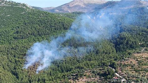 M­u­ğ­l­a­­n­ı­n­ ­M­i­l­a­s­ ­b­ö­l­g­e­s­i­n­d­e­ ­o­r­m­a­n­ ­y­a­n­g­ı­n­ı­!­ ­H­a­v­a­d­a­n­ ­v­e­ ­k­a­r­a­d­a­n­ ­m­ü­d­a­h­a­l­e­ ­e­d­i­l­i­y­o­r­